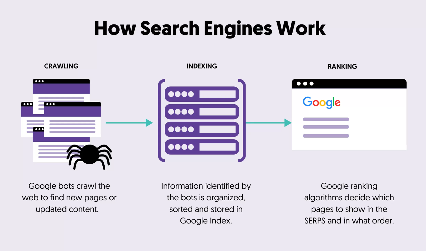 How search engines work