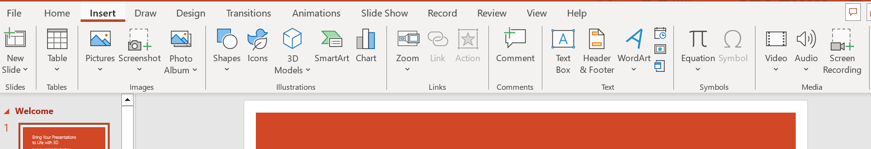 add presentation title powerpoint