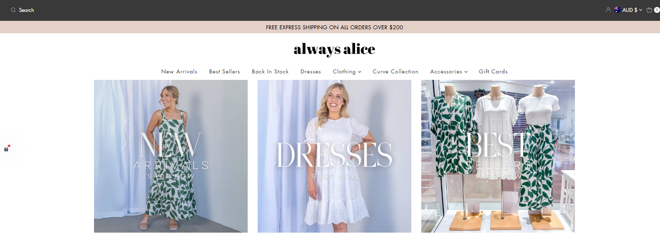 Always Alice's homepage